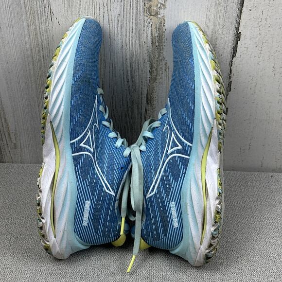 Mizuno Women’s ROXY Wave Rider 26 411386 AZ00 Blue Running Shoes Sneakers Sz 7 - Picture 16 of 16